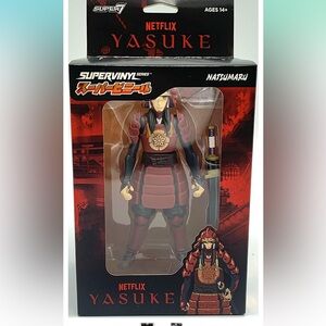 New Yasuke Natsumaru 6” Vinyl Figure Supervinyl Series Wave 1 Super7 Netflix